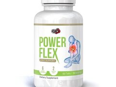 Pure Nutrition USA Power Flex (Acid Hialuronic, Glucozamina, Condroitina) 60 pastile